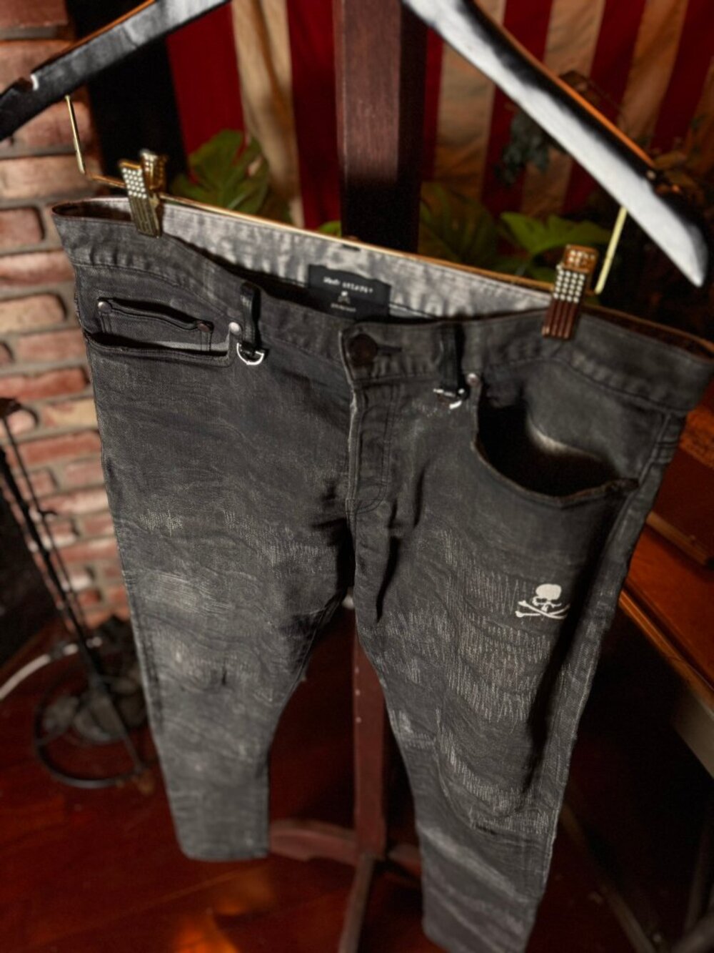 $2648 JOHN ELLIOTT x Mastermind Collab Denim sz. 32